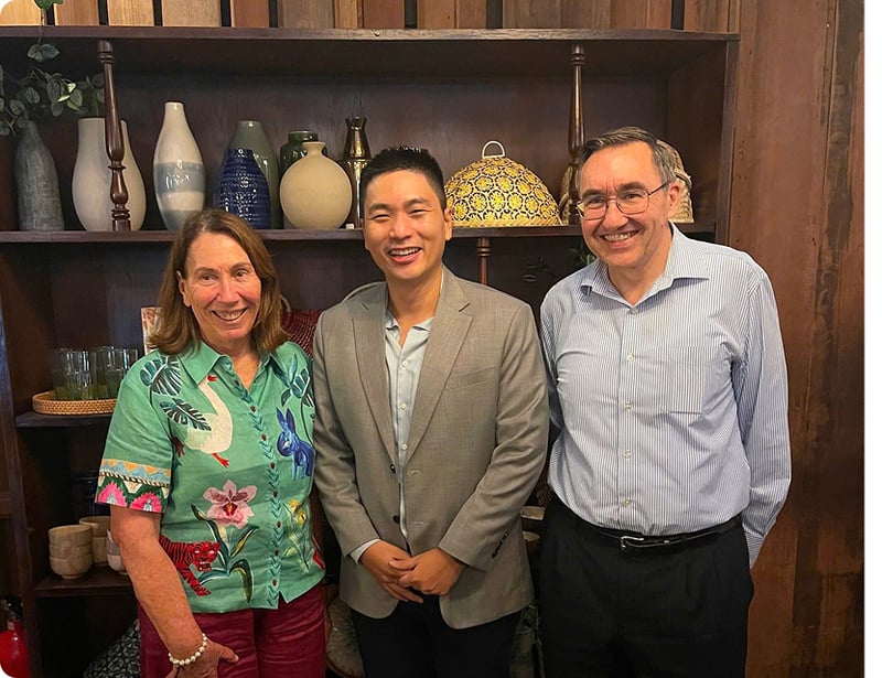 Cùng bà Sue Lines, Chủ tịch quốc hội Úc, trong buổi gặp gỡ và trao đổi về việc hợp tác đầu tư giữa Úc và Việt Nam.