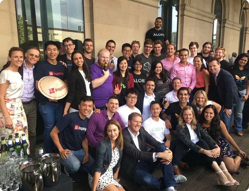 Cùng team Inspitrip và các startup của H2 Ventures tại Sydney, Úc.