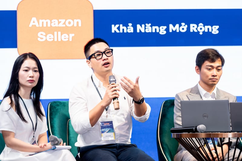 Tư vấn về gọi vốn và quản trị vốn tại sư kiện tại Amazon Global Seller