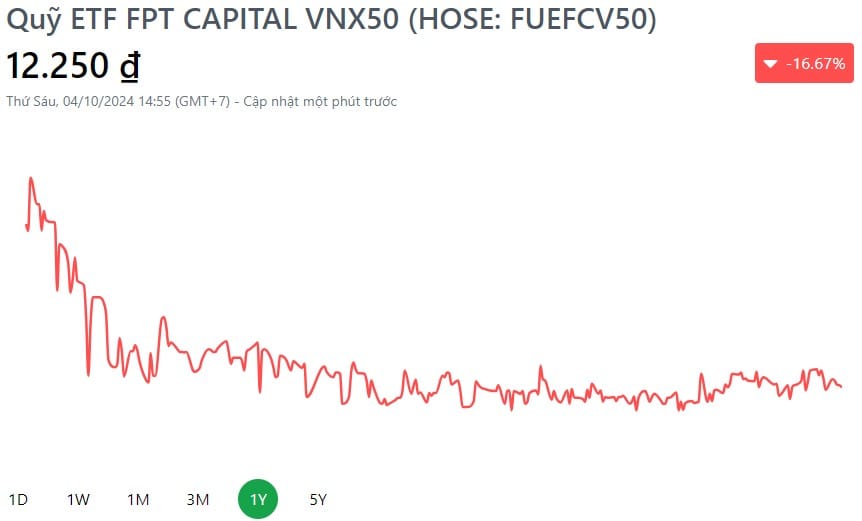 Hiệu suất đầu tư chi tiết của FUEFCV50